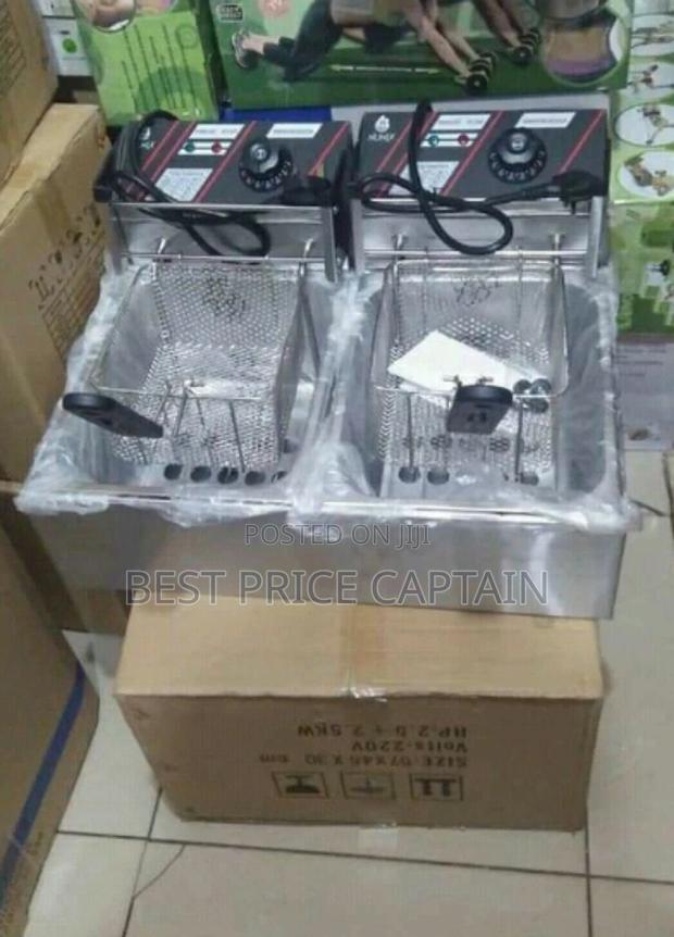 Electric Nunix Double Fryer - main view