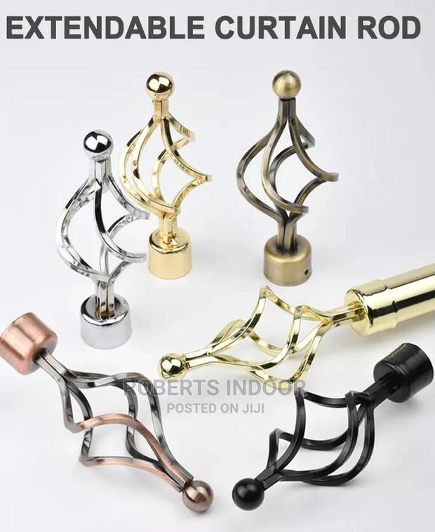 3m Double Curtain Rod