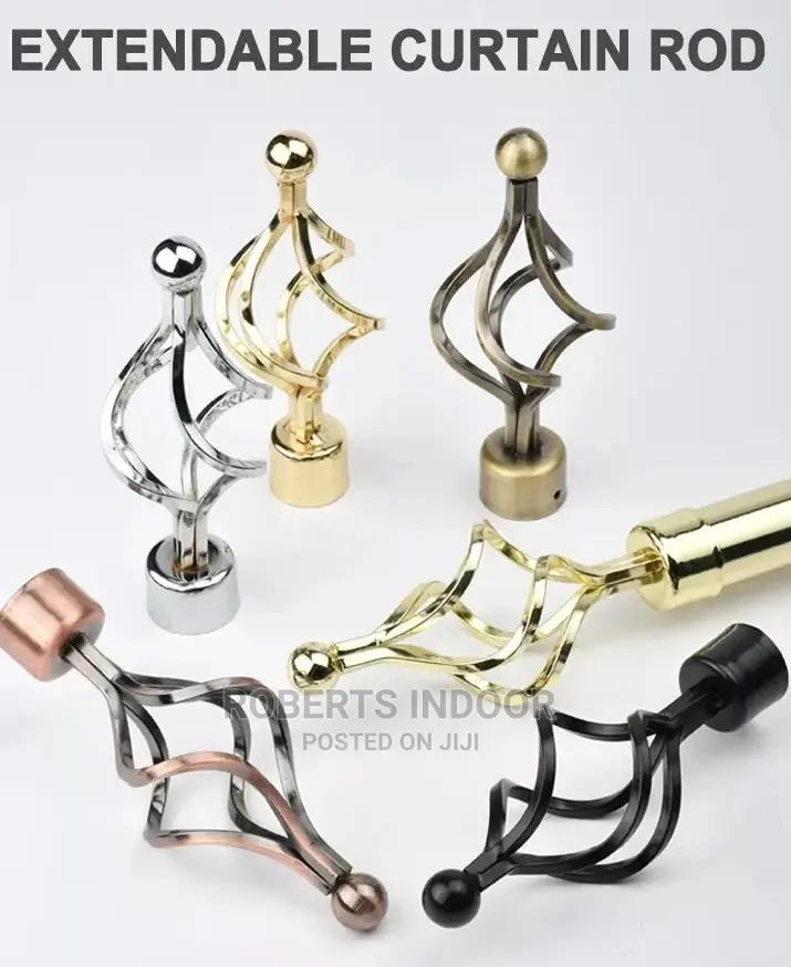 3m Double Curtain Rod