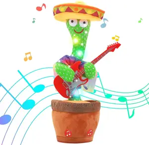 Dancing Cactus Plush Toy for Kids