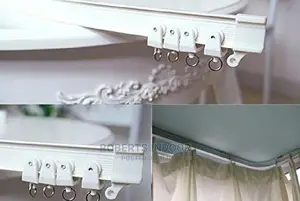 Pvc Bendable Curtain Rail
