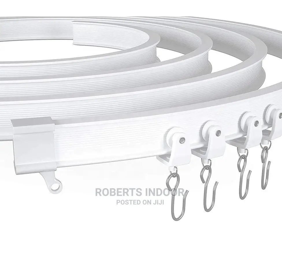 Bendable Curtain Rail- Price Inclusive With All Accessories