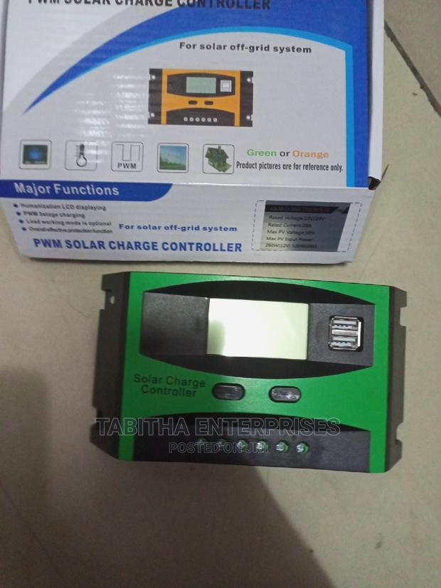 Solar Controller ( Charger) - main view