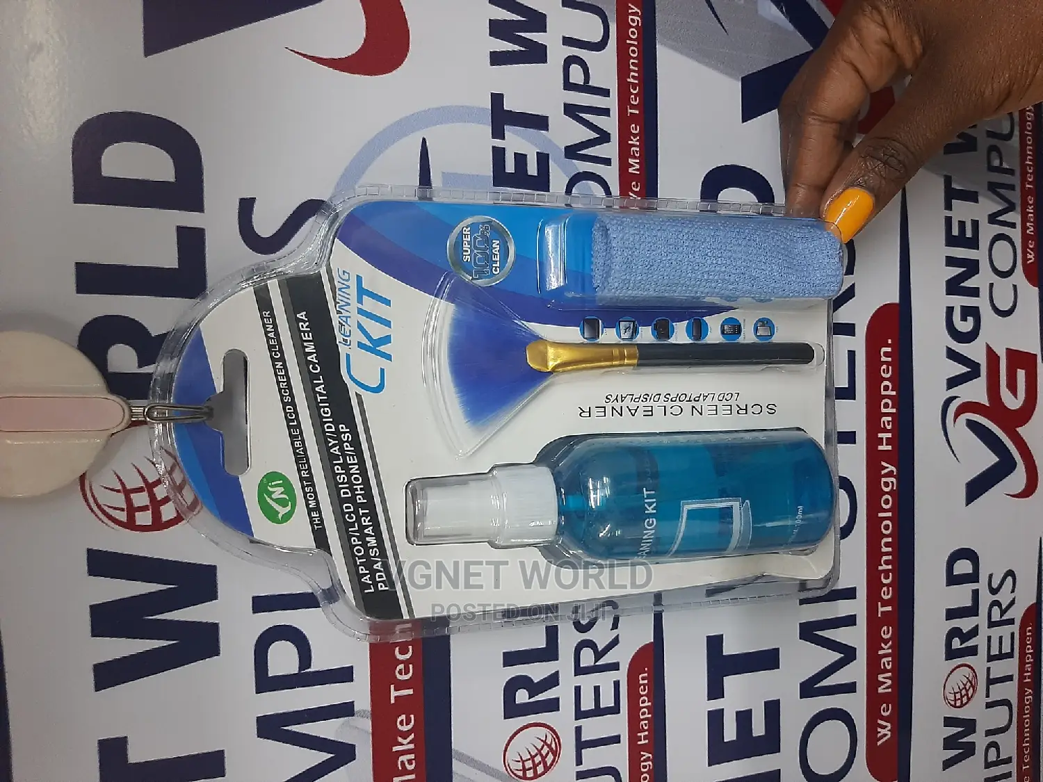 Screen Cleaner for Laptops, Tvs and iPads.