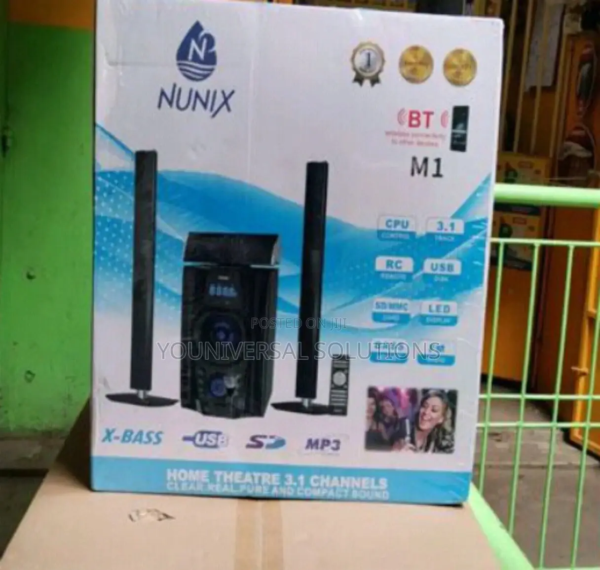Nunix NU-M1 Multimedia Speaker Subwoofer.