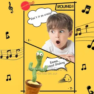 Rhythmic Cactus Plush Toy