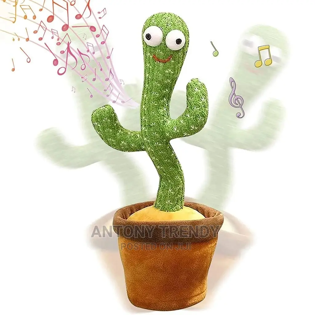 Funny Cute Dancing Cactus Plush Toy