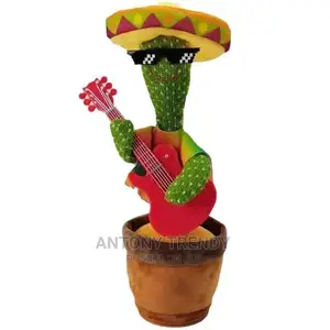 Singing Dancing Cactus Toy With Mimicking Cactus Plush Elect