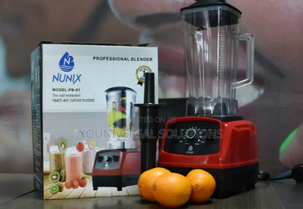 2 Litres Jar Nunix Commercial Blender.