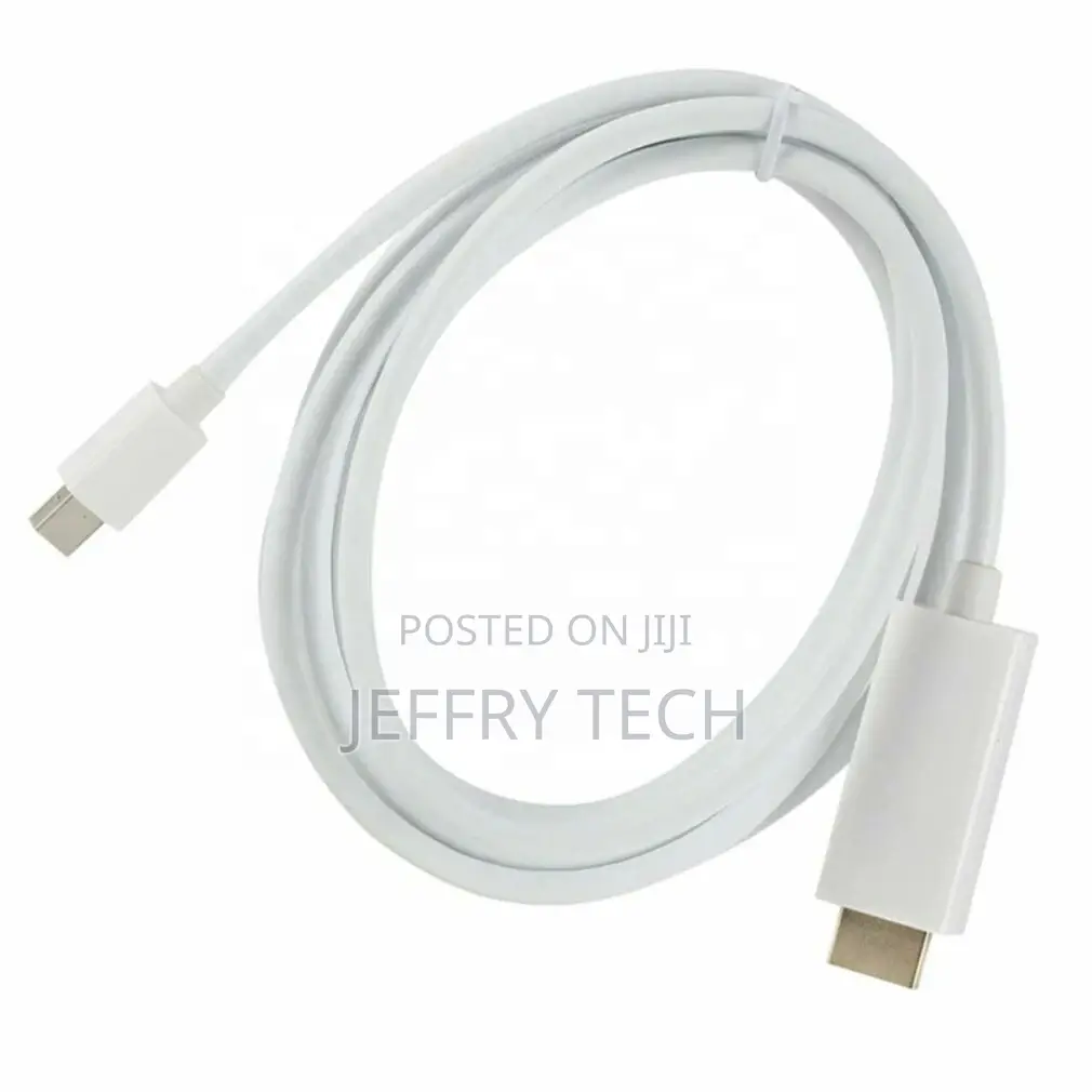 6FT 1.8M Mini Displayport DP Male to HDMI Male Cable Cord Ad
