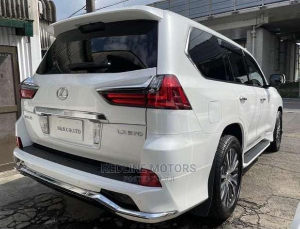Lexus LX 570 AWD 2016 White - thumbnail 5