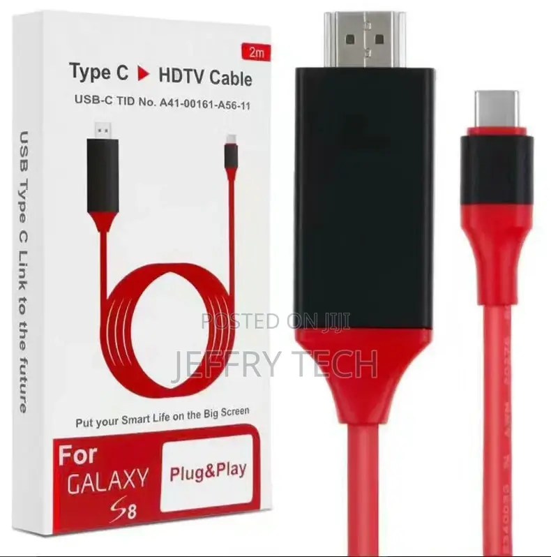 Mobile Phone to TV Conversion H-D Projection Date Cable 2M T