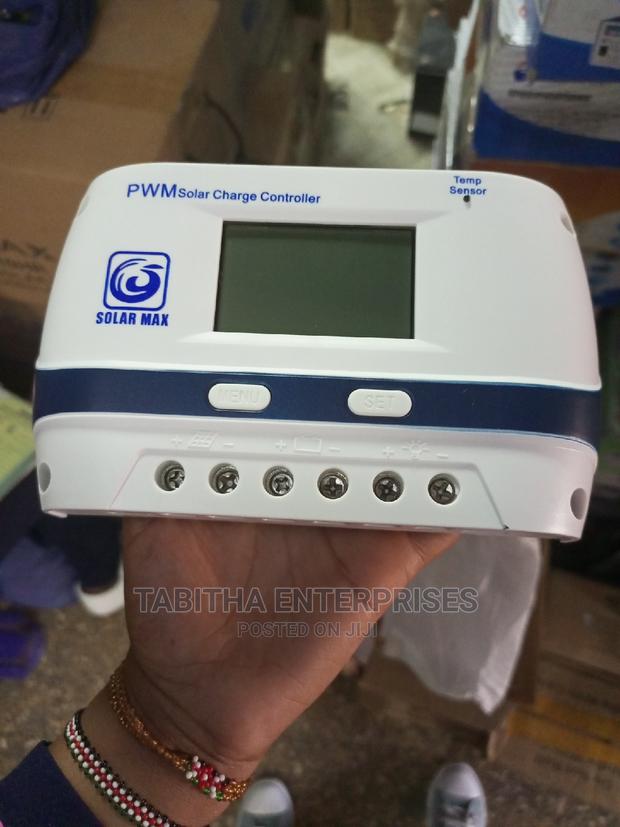 Solar Controller - main view