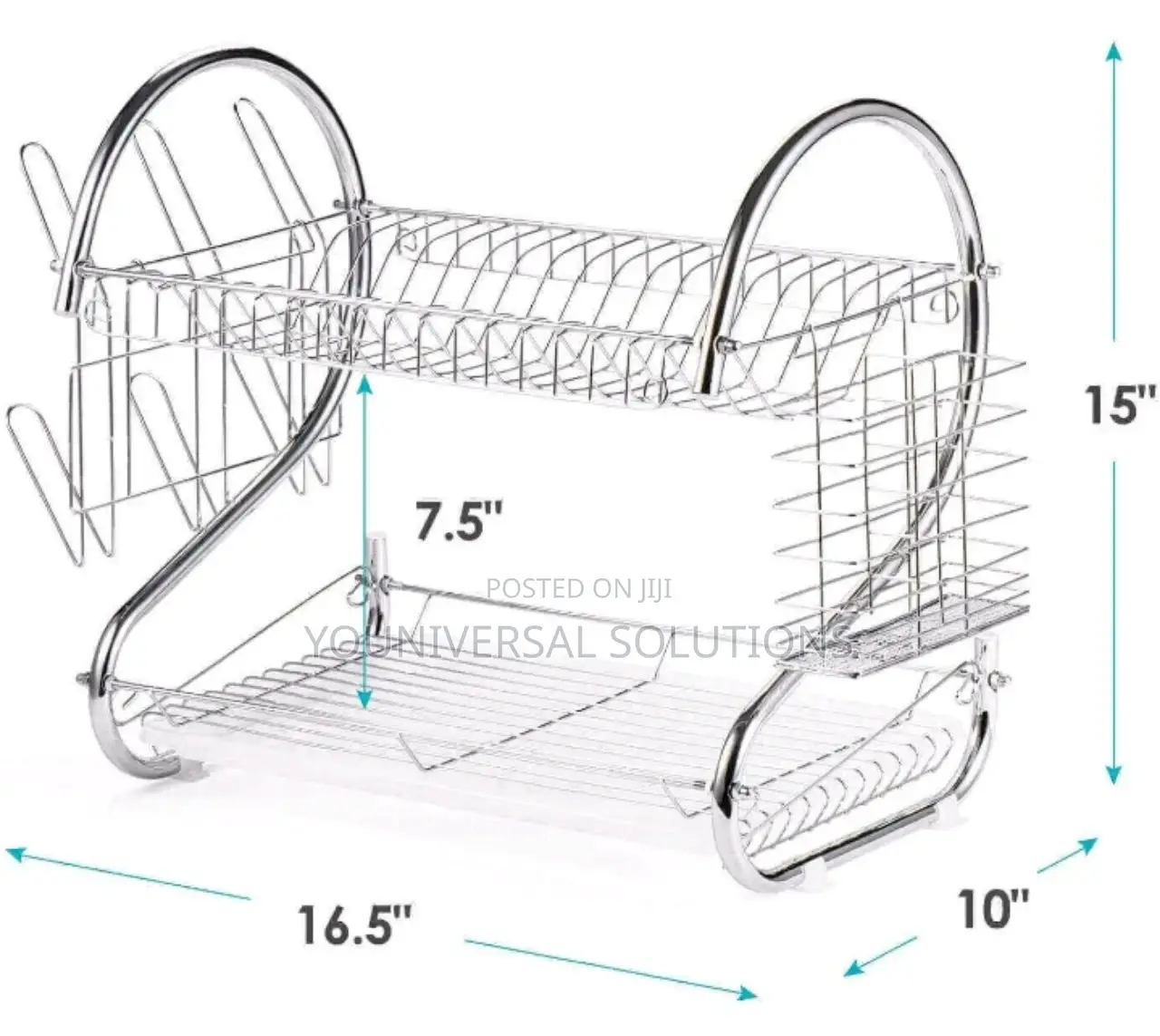 Nunix Stainless Dish Rack