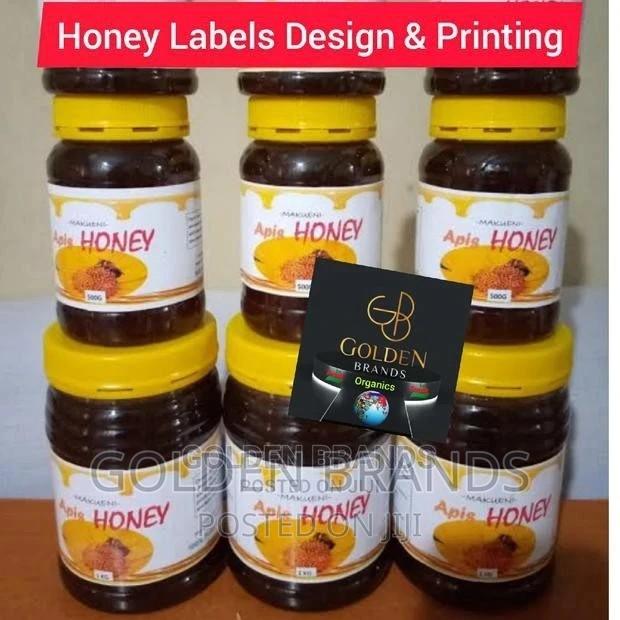 Labes for Branding Honey - main view
