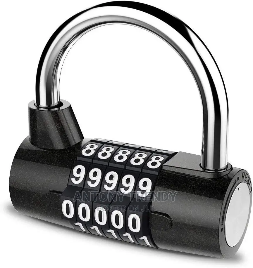 5 Digit Combination Lock Master Padlock.
