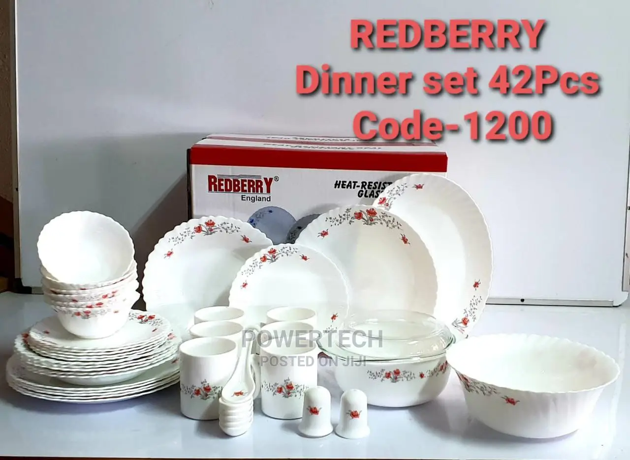 42pc Redberry Dinner Set