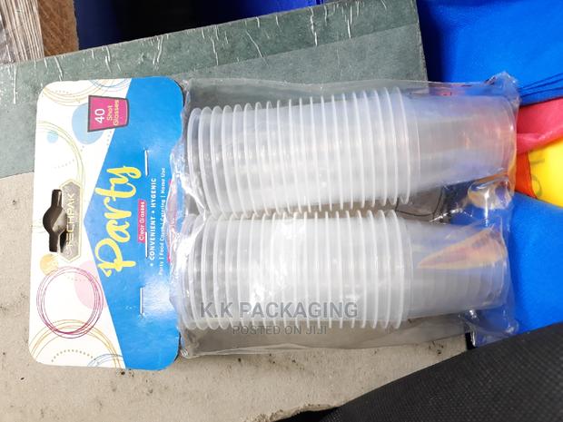 50ml Plastic Shot Glasses - main view