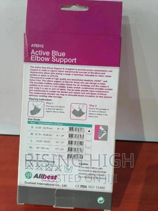 Active Blue Elbow Support - thumbnail 2