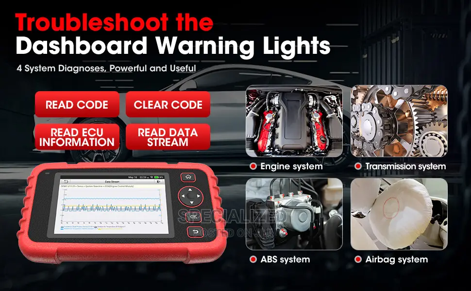 Launch X431 Crp129x Car Diagnosis Machine Scanner