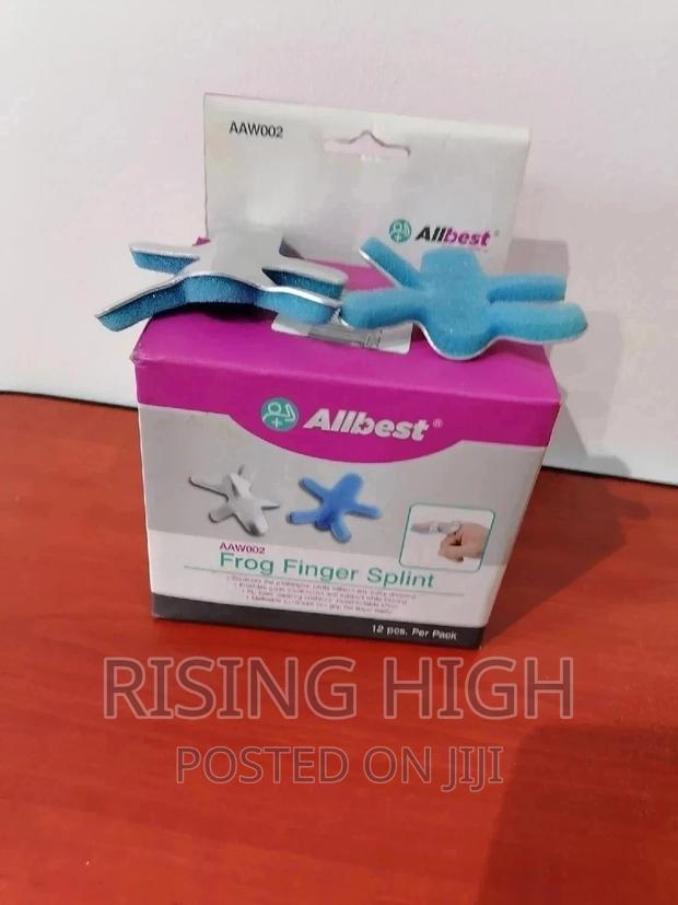 Unique Malleable Frog Finger Splint - main view