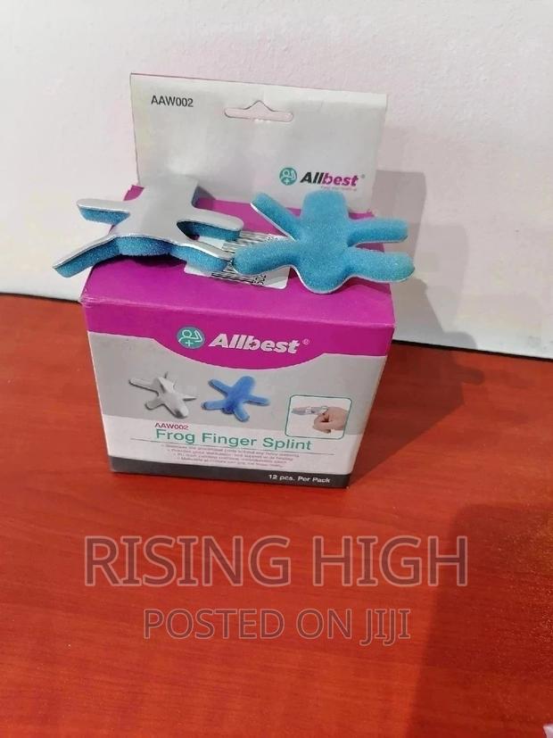 Great Malleable Aluminum Frog Finger Splint - main view