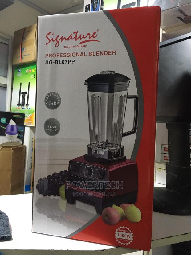 Signature Professional Blender 2 in 1 Blender! - main view