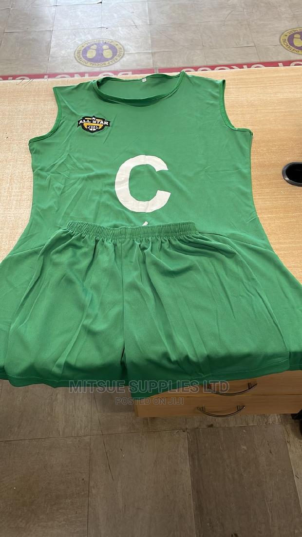 A Set of 14 Imported Netball Jersey/Uniform/Kit - thumbnail 4
