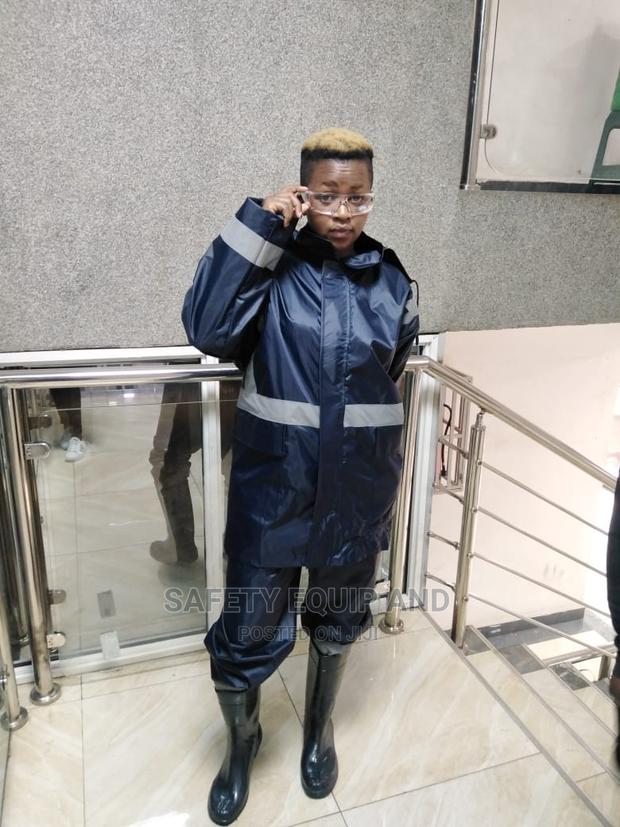 Best Quality Navy Blue Rain Suites - thumbnail 3