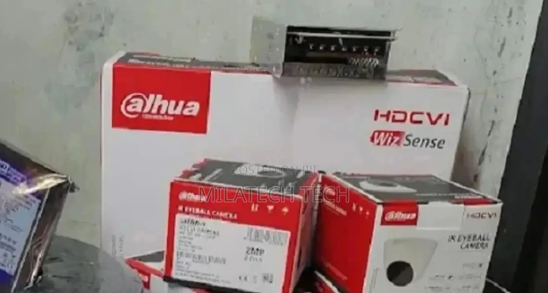 Model Quality Hikvision 3 CCTV Cameras Complete Kit With HDD