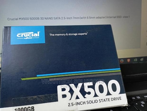 Crucial Bx500 2.5" Sata Internal Ssd 500gb - main view