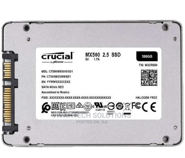 Crucial 500gb Internal SSD BX500 2.5-Inch Solid State Drive - main view
