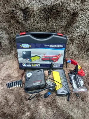 Car Jump Starter Kit With Tyre Inflator / Air Compressor