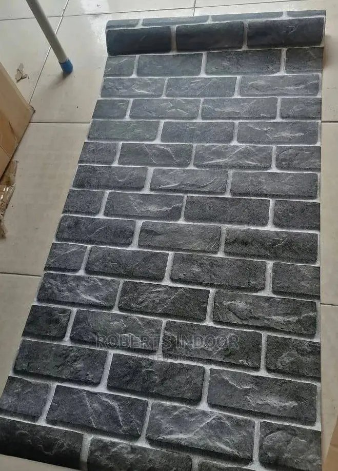 Greyish Brick Wallpaper