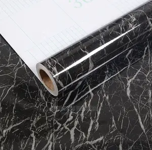 Black Marble Contact Paper