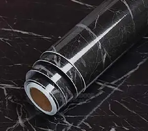 Black Marble Contact Paper