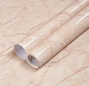 Light Brown Marble Contact Paper