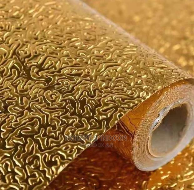 Gold Marble Contact Paper
