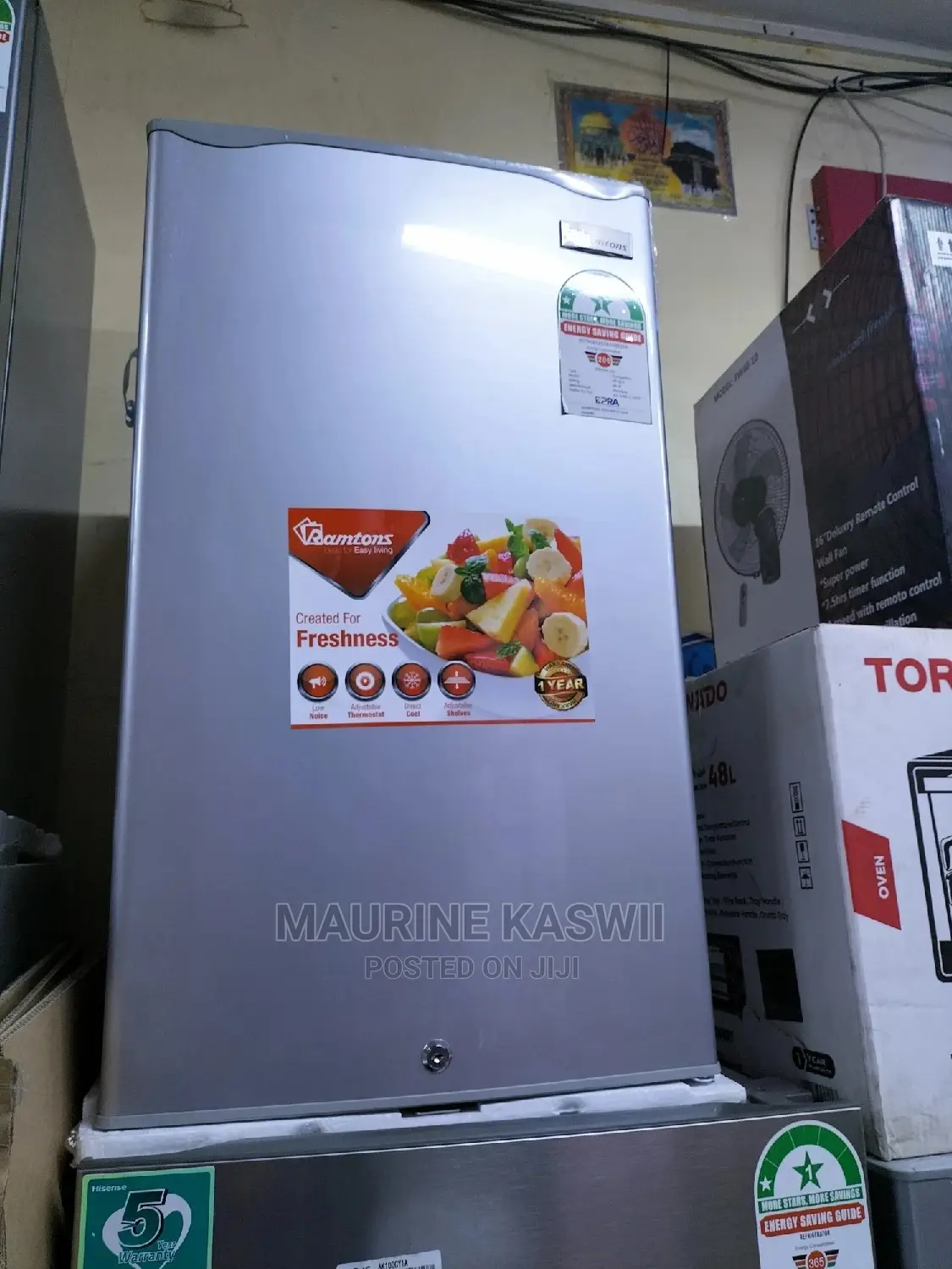 RAMTOMS 90 L Fridge