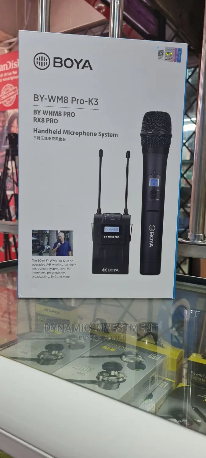 BOYA BY-WM8 Pro- UHF Wireless System,