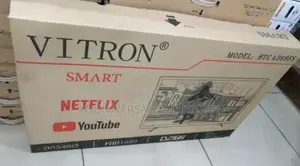Vitron 43 Flameless Smart Android Digital TV.