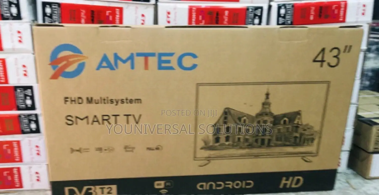 Amtec 43 Inches Smartandroid Digital Tv.