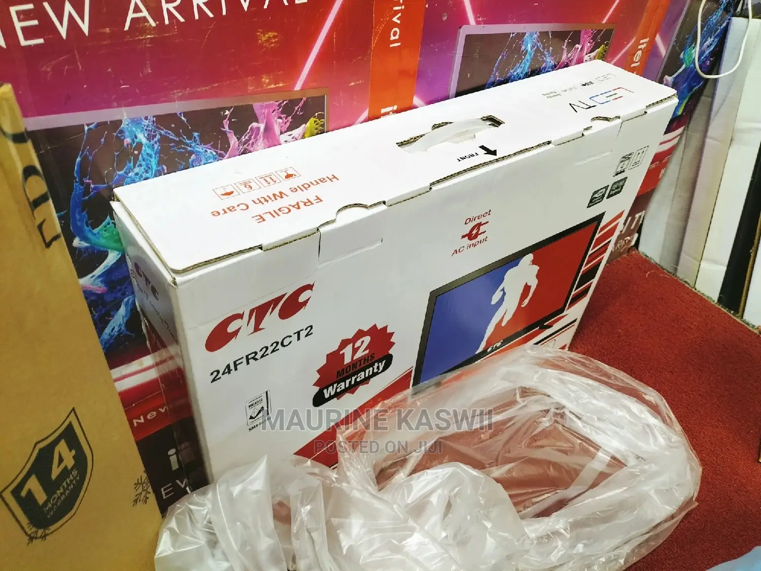 Ctc 24 Inches Tv, Inbuilt Decorder USB and HDMI Port