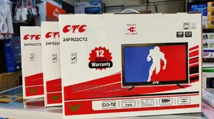 Ctc 24" Inch LED Digital TV -Black New