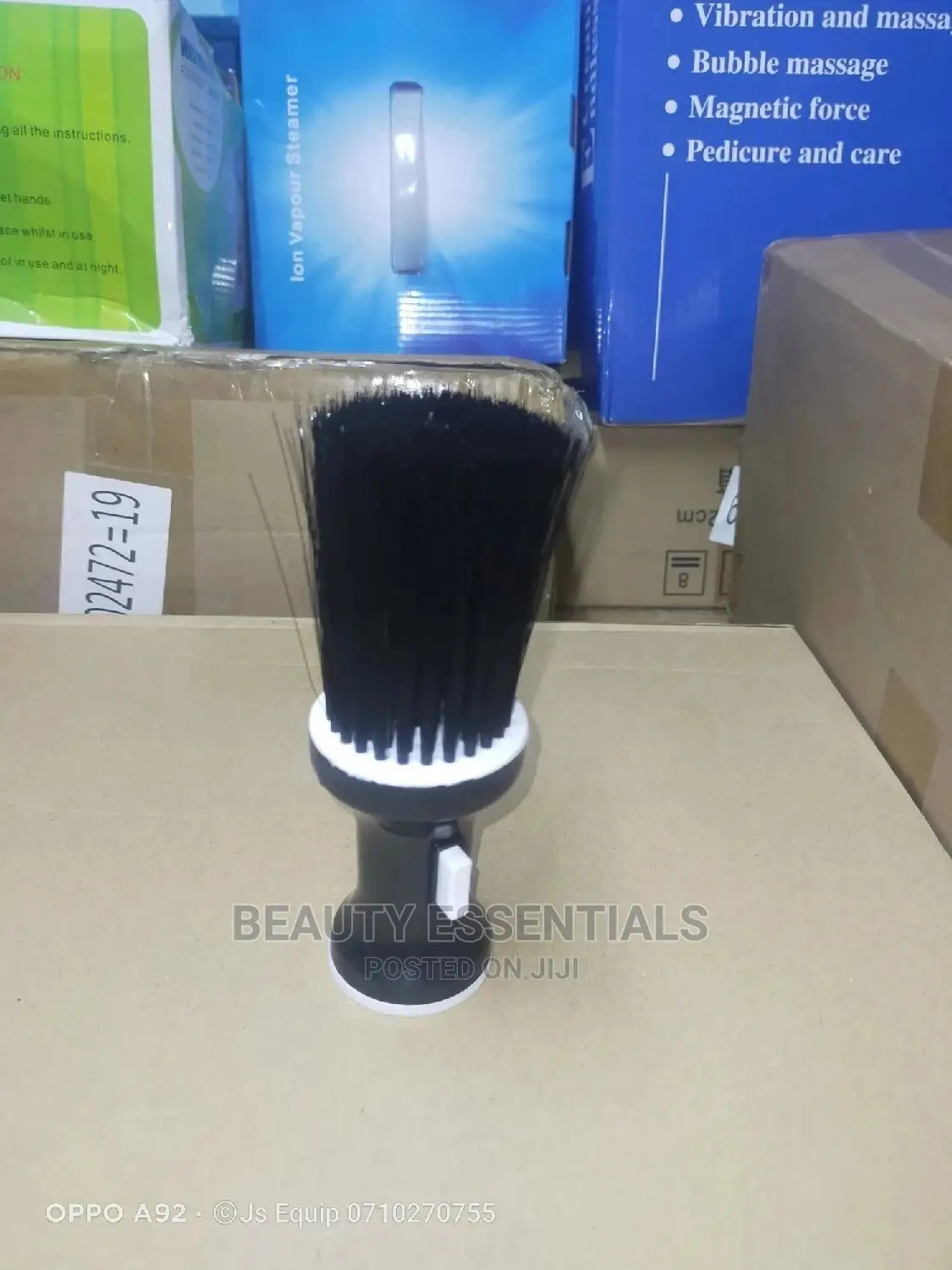 Powder Brush Black Bristles