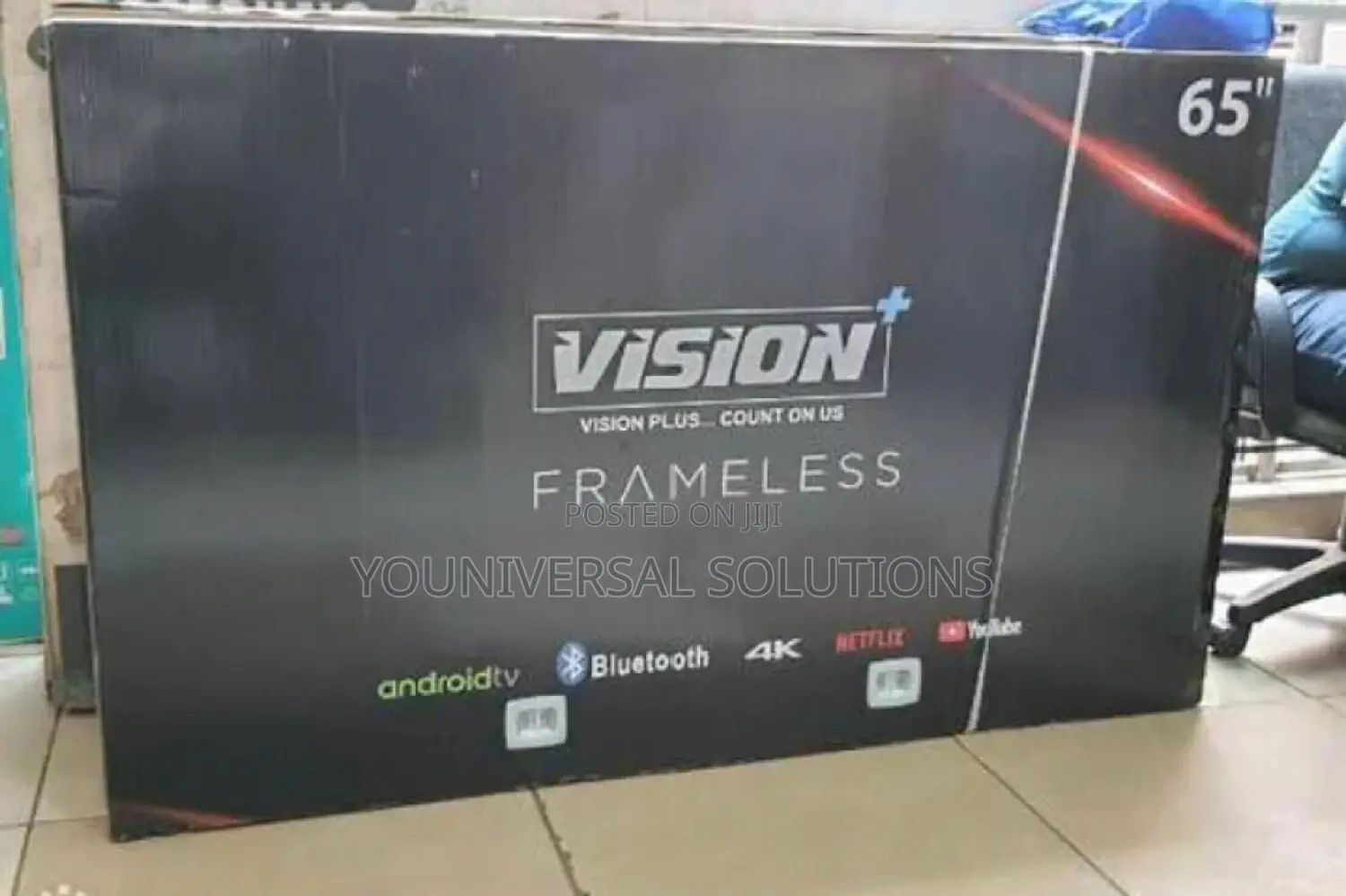 Vision 65 Inches Smart Android -Uhd Tv