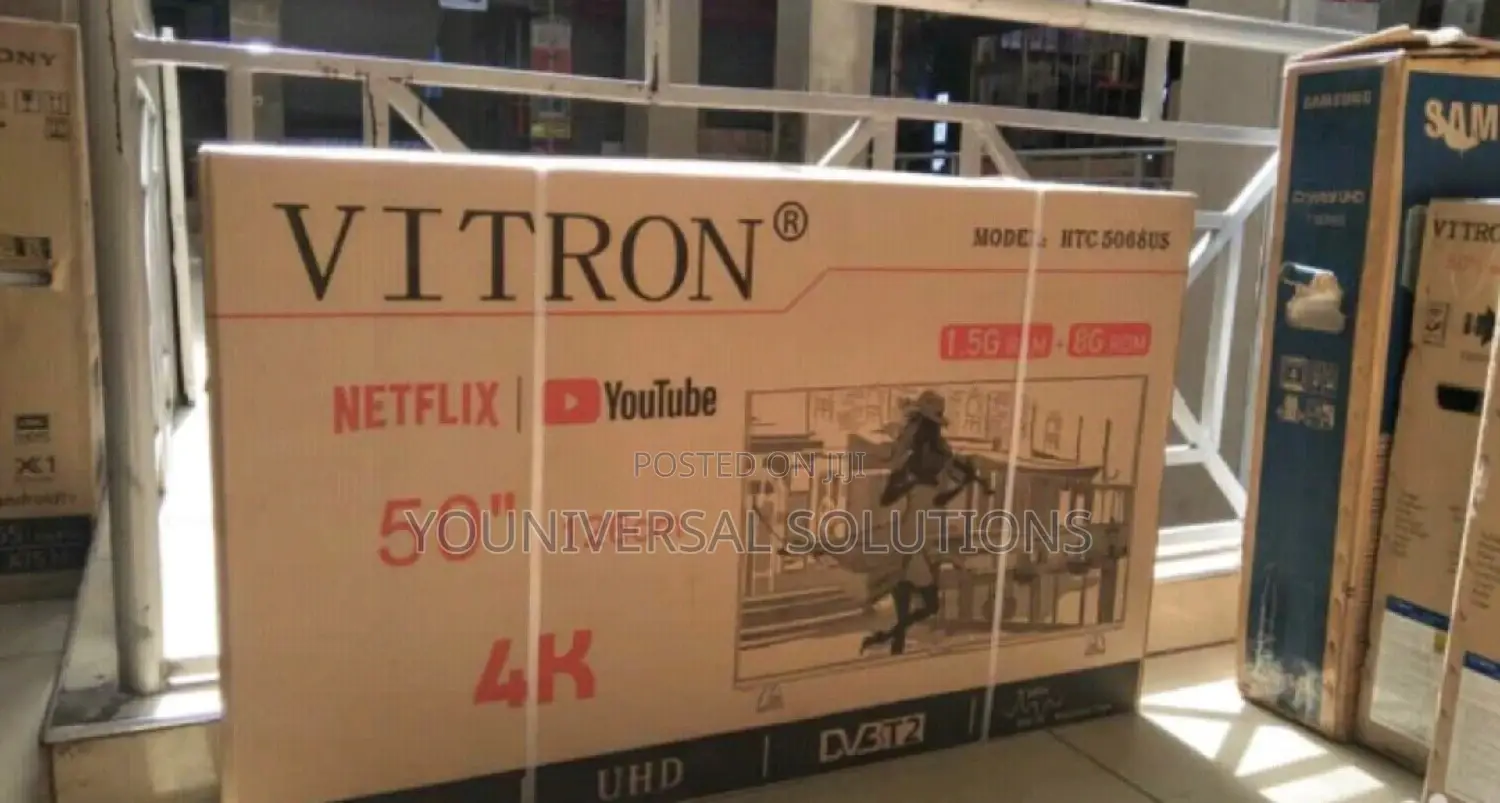 Vitron 50 Inches Bluetooth Enabled Smart Android Tv