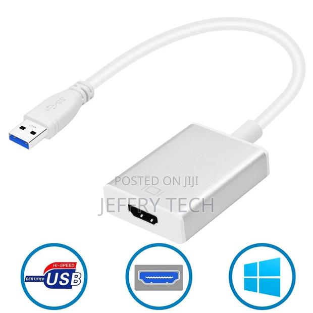 USB 3.0 to HDMI 1080P Video Graphics Cable Converter for Mu
