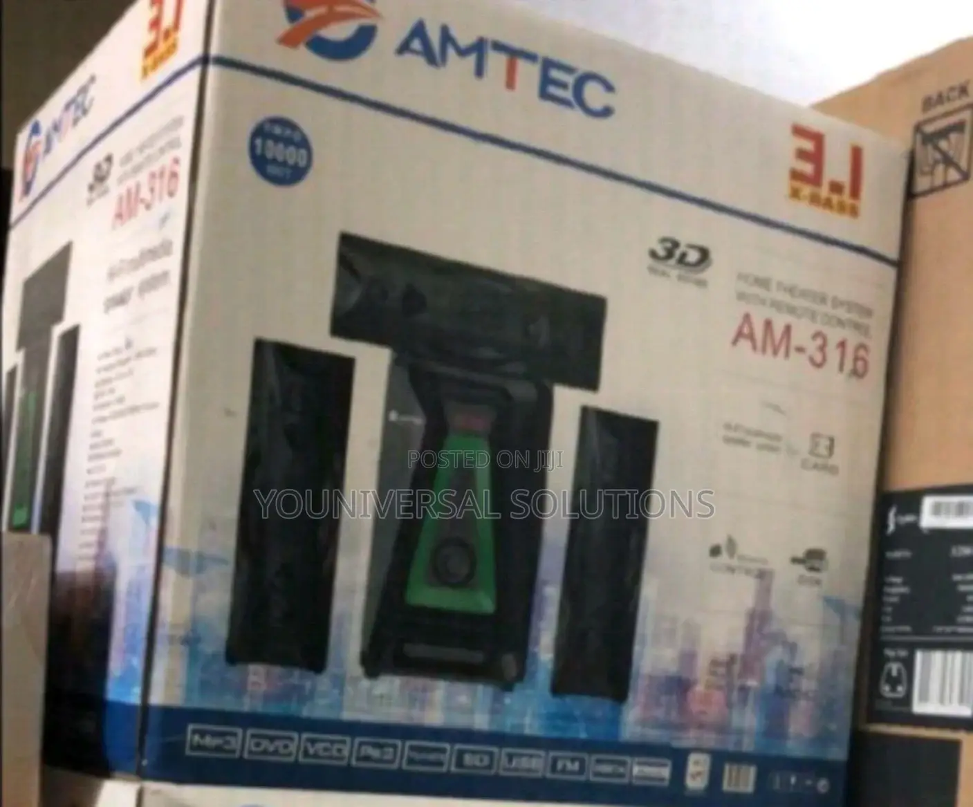 Amtec Am-316 Multimedia Speaker Woofer.