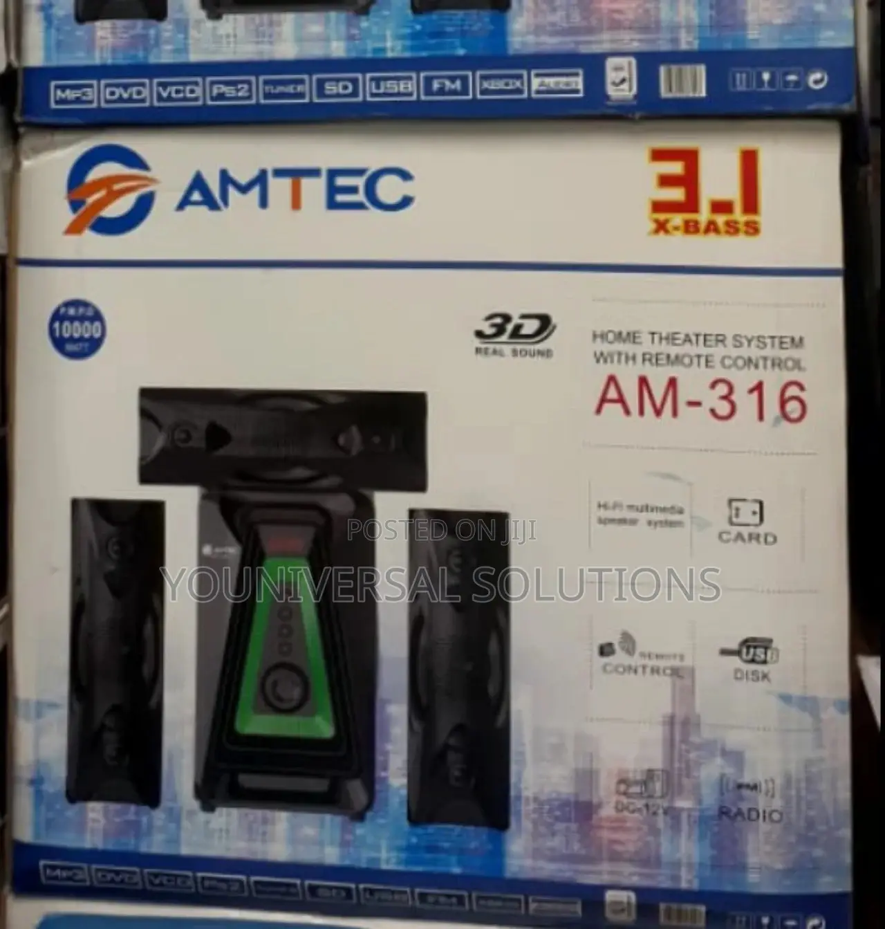 Amtec AM-316 Multimedia Speakers System.